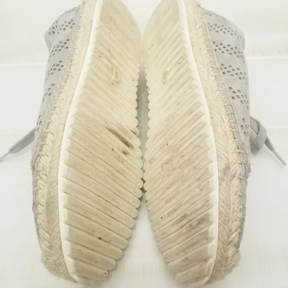 {6M} Marc Fisher Balia Espadrille Sneakers In Ash